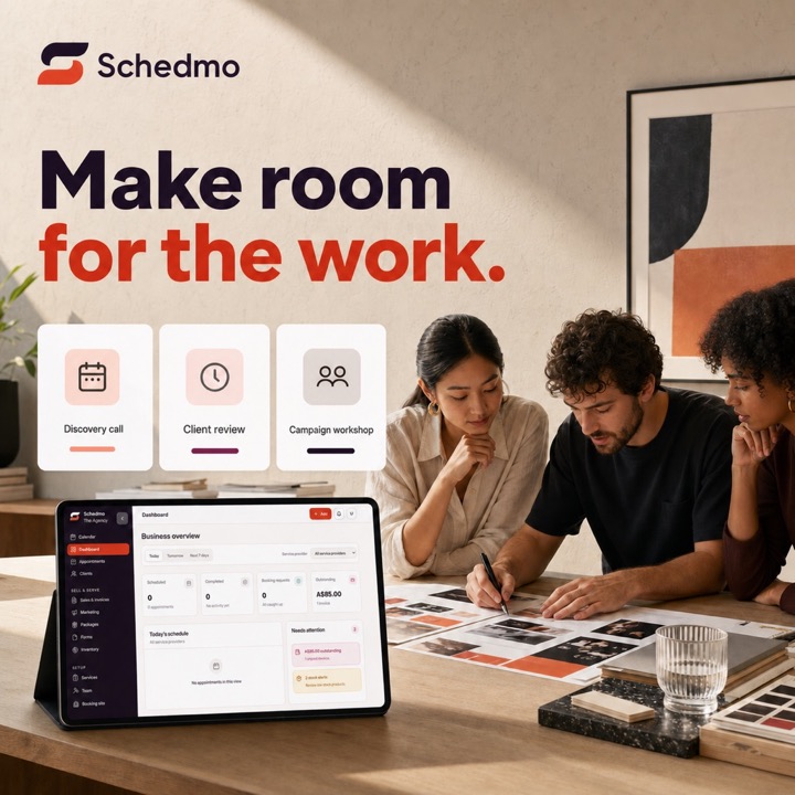 Schedmo scheduling for agencies and creative studios